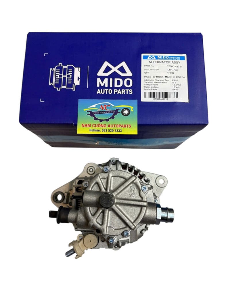 Máy phát Porter 2 37300-42711 12v-75A