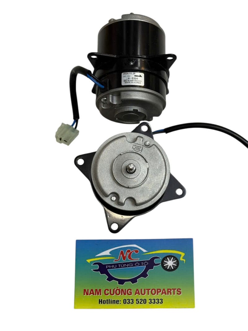 Mô tơ quạt đông lạnh 4 tai 2 vát 12v