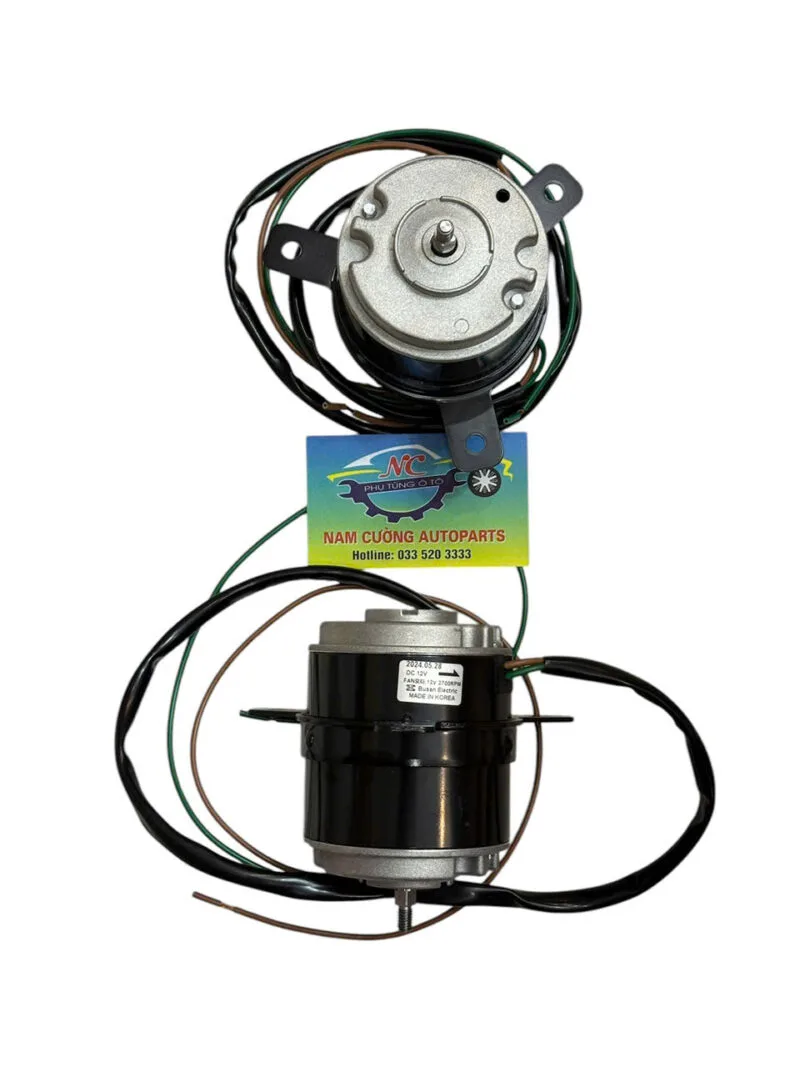 Mô tơ quạt đông lạnh 3 tai 4 vát 12v